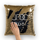 Audi Sequin Cushion Cover